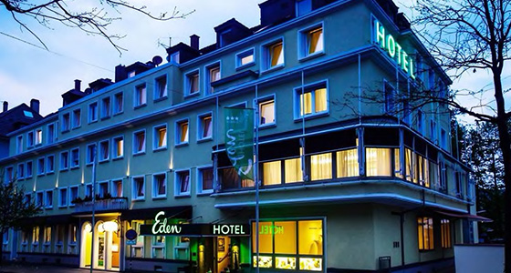 Hotel Eden, Karlsruhe  ☆ ☆ ☆